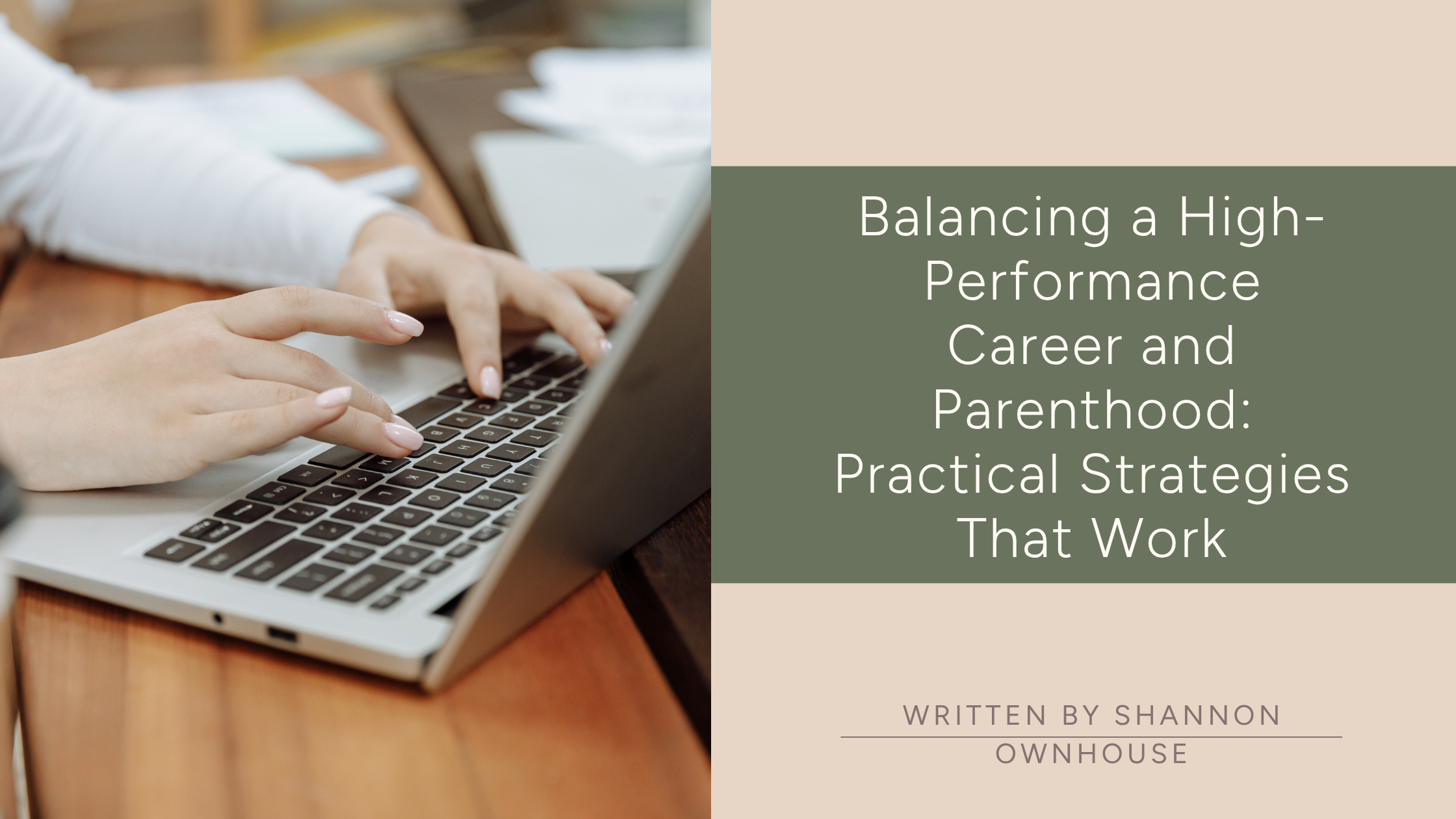 Balancing high performing career image